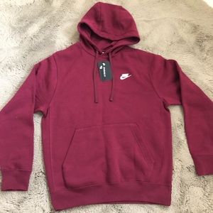 Authentic red Nike hoodie